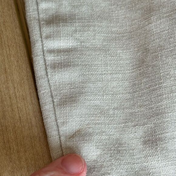 🔥FIRM🔥 Ann Taylor Loft Ankle - Capri Pants Tan-Khaki Size 8 - Picture 8 of 11
